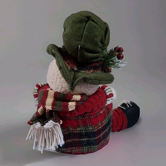 Basket Christmas Decor Snowman 10" Fruit Candy Planter Basket Holiday Gifts - Picture 5 of 6